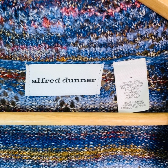 Alfred Dunner Cardigan Open Front Size Large - Picture 4 of 4